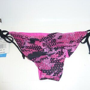 NEW WITH TAG PELAGIC LAHAINA REVERSIBLE BIKINI BOTTOM PINK SIZE M
